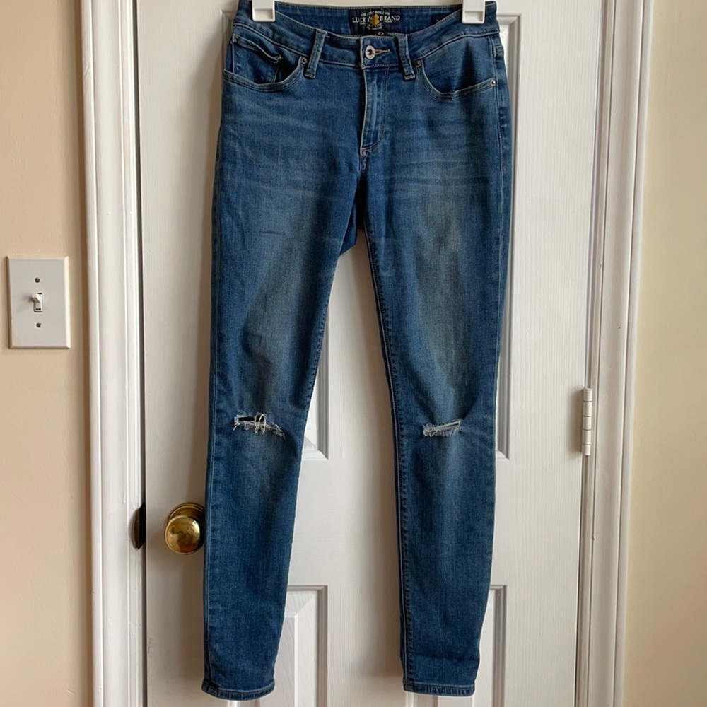 Lucky Brand Sasha Super Skinny Jeans Size 4
